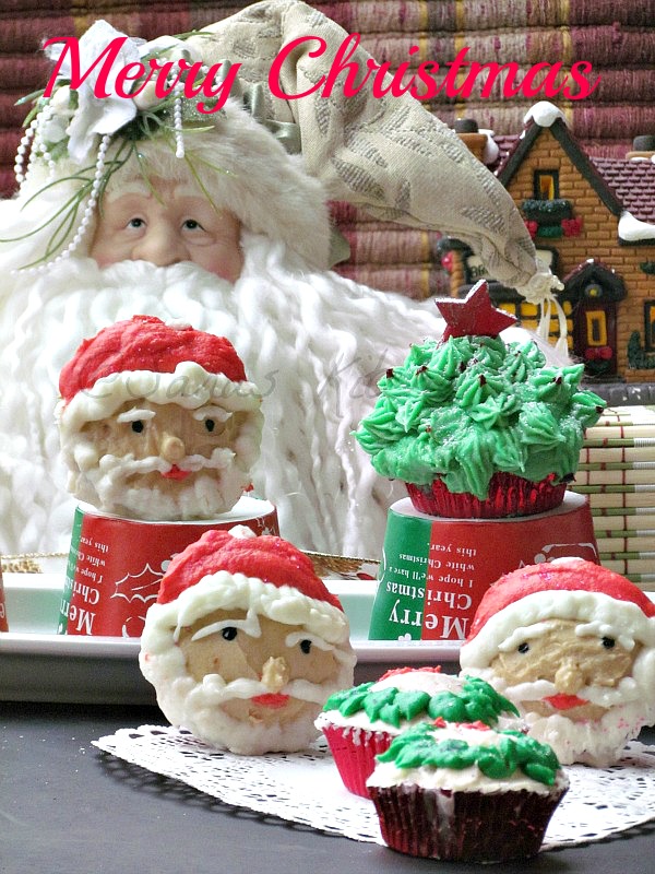 Lemon cupcakes for Merry Christmas Lemon cupcakes for Merry Christmas